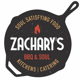 ZACHARY'S BBQ & SOUL SOUL SATISFYING FOOD KITCHENS | CATERING logo