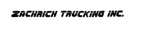 ZACHRICH TRUCKING INC. logo