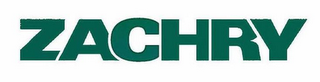 ZACHRY logo