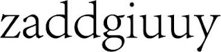 ZADDGIUUY logo