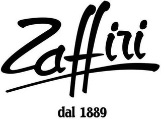 ZAFFIRI DAL 1889 logo