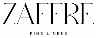 ZAFFRE FINE LINENS logo