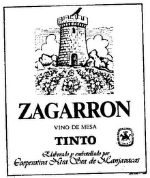 ZAGARRON VINO DE MESA TINTO logo