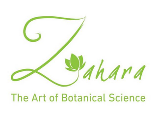 ZAHARA THE ART OF BOTANICAL SCIENCE logo