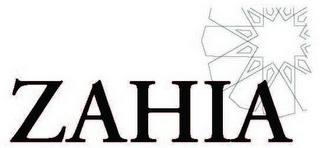 ZAHIA logo
