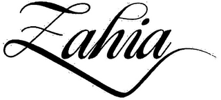 ZAHIA logo