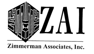 ZAI ZIMMERMAN ASSOCIATES, INC. logo