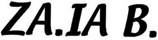 ZA.IA B. logo