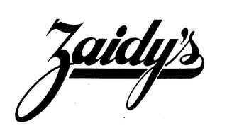 ZAIDY'S logo
