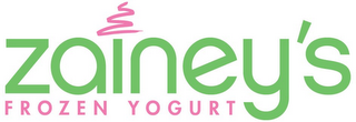 ZAINEY'S FROZEN YOGURT logo