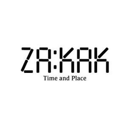 ZA:KAK TIME AND PLACE logo