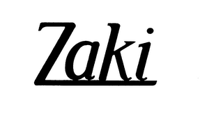 ZAKI logo
