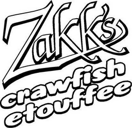 ZAKK'S CRAWFISH ETOUFFEE logo