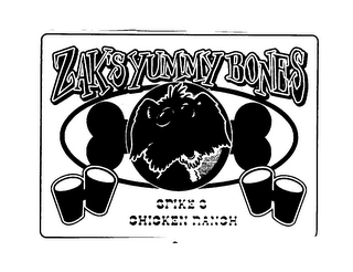 ZAK'S YUMMY BONES logo
