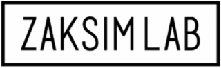 ZAKSIM LAB logo