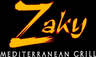 ZAKY MEDITERRANEAN GRILL logo