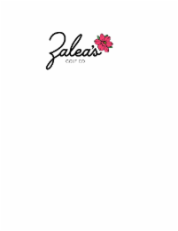ZALEA'S GOLF CO. logo