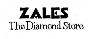 ZALES THE DIAMOND STORE logo