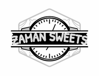 ZAMAN SWEETS logo