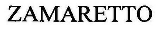 ZAMARETTO logo