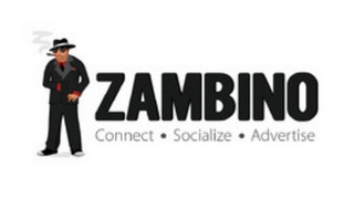 ZAMBINO CONNECT · SOCIALIZE · ADVERTISE logo