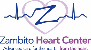 ZAMBITO HEART CENTER. ADVANCED CARE FORTHE HEART... FROM THE HEART. logo