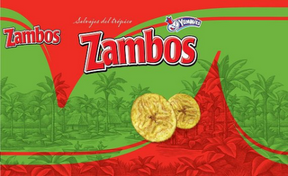 ZAMBOS SALVAJES DEL TROPICO ZAMBOS ZAMBOS YUMMIES logo