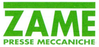 ZAME PRESSE MECCANICHE logo