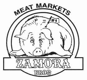 ZAMORA BROS. MEAT MARKETS #1 logo