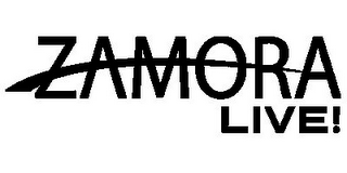 ZAMORA LIVE! logo