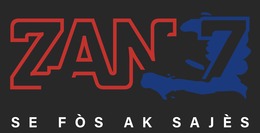 ZAN7 SE FÒS AK SAJÈS logo