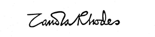 ZANDRA RHODES logo