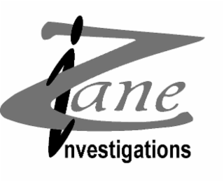 ZANE INVESTIGATIONS logo