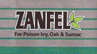 ZANFEL FOR POISON IVY, OAK & SUMAC logo