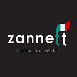 ZANNEFT DISCOVER YOUR WORLD logo