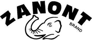 ZANONT BRAND logo