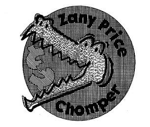 ZANY PRICE CHOMPER logo