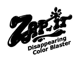 ZAP IT DISAPPEARING COLOR BLASTER logo
