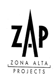 ZAP ZONA ALTA PROJECTS logo