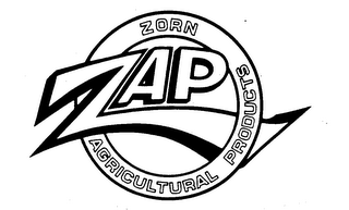 ZAP ZORN AGRICULTURAL PRODUCTS logo