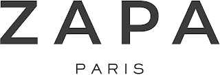 ZAPA PARIS logo