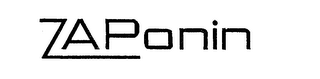 ZAPONIN logo