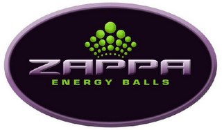 ZAPPA ENERGY BALLS logo