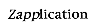 ZAPPLICATION logo