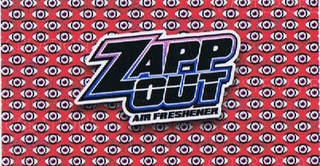 ZAPPOUT AIR FRESHENER logo