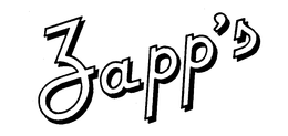 ZAPP'S logo
