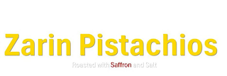 ZARIN PISTACHIOS ROASTED WITH SAFFRON AND SALT logo