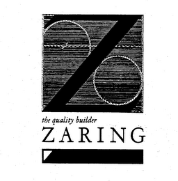 ZARING THE QUALITY BUILDER Z logo