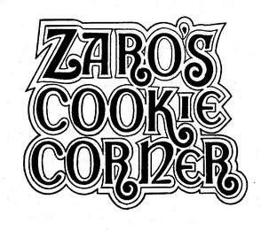 ZARO'S COOKIE CORNER logo