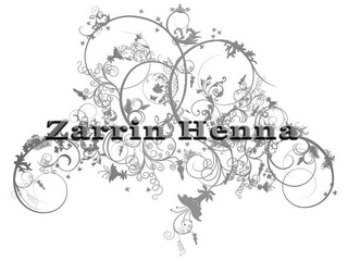 ZARRIN HENNA logo